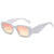 Retro Square Ac Square Full Frame Women's Sunglasses