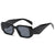 Retro Square Ac Square Full Frame Women's Sunglasses