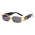 Retro Square Ac Square Full Frame Women's Sunglasses