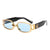 Retro Square Ac Square Full Frame Women's Sunglasses