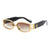 Retro Square Ac Square Full Frame Women's Sunglasses