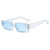 Retro Square Transparent Color Geometric Sunglasses Wholesale