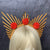 Retro Star Crown Flower Plastic Resin Hair Band