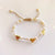 Retro Star Heart Shape Pearl Soft Clay Copper Bracelets In Bulk