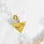 Retro Star Titanium Steel Inlaid Gold Necklace