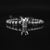 Retro Streetwear Crown Titanium Steel Plating Inlay Zircon Bracelets