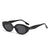 Retro Streetwear Geometric Pc Oval Frame Full Frame Women's Sunglasses