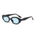 Retro Streetwear Geometric Pc Oval Frame Full Frame Women's Sunglasses