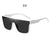 Retro Streetwear Geometric Pc Square Full Frame Men's Sunglasses