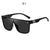 Retro Streetwear Geometric Pc Square Full Frame Men's Sunglasses