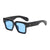 Retro Streetwear Geometric Pc Square Full Frame Women's Sunglasses