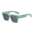 Retro Streetwear Geometric Pc Square Full Frame Women's Sunglasses