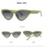 Retro Streetwear Leopard Ac Cat Eye Full Frame Women's Sunglasses