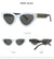 Retro Streetwear Leopard Ac Cat Eye Full Frame Women's Sunglasses