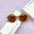 Retro Stripe Ac Polygon Full Frame Kids Sunglasses