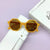 Retro Stripe Ac Polygon Full Frame Kids Sunglasses