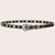 Retro Sweet Solid Color Pu Leather Alloy Diamond Women's Leather Belts