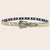 Retro Sweet Solid Color Pu Leather Alloy Diamond Women's Leather Belts