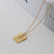 Retro Tarot Stainless Steel Necklace 1 Piece