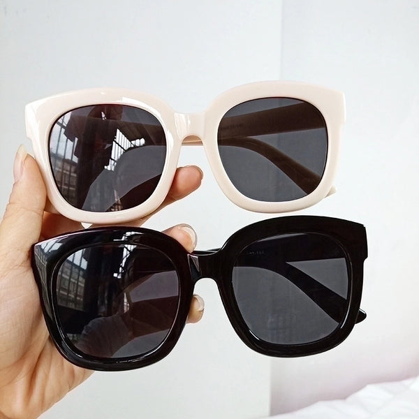 Retro UV Protection Resin Women's Sunglasses