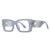 Retro Vacation Color Block Leopard Pc Cat Eye Full Frame Glasses