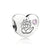 Romantic Heart Shape Sterling Silver Inlay Artificial Gemstones Jewelry Accessories