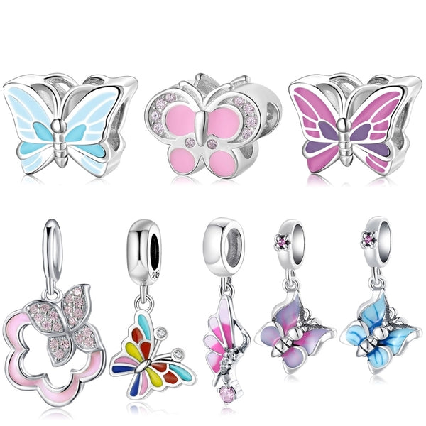 S925 Silver Butterfly