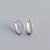 S925 Sterling Silver Geometric U-shaped Row Diamond Ear Buckle Wholesale