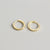 S925 Sterling Silver Glossy C-shape Ear Buckle Wholesale