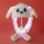 Same Rabbit Hat With Light Plush Ears Moving Hat Cartoon Light Watermelon Hat Ear Luminous Hat