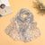 Sand Scarf Summer Small Scarf Dual-use Korean Style  Small Scarf Classic Leopard Chiffon Scarf Women Thin Shawl