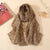 Sand Scarf Summer Small Scarf Dual-use Korean Style  Small Scarf Classic Leopard Chiffon Scarf Women Thin Shawl