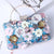 Satin Flower Beading Square Evening Bags