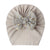 Seasonal New Thread Baby Headwear Children's Bow Turtleneck Hat Baby Indian Hat