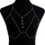 Sexy Geometric Metal Plating Inlay Rhinestones Women's Chain Belts