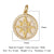 Shiny Clouds Tassel Copper Plating Inlay Zircon 18k Gold Plated Charms Jewelry Accessories