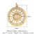 Shiny Clouds Tassel Copper Plating Inlay Zircon 18k Gold Plated Charms Jewelry Accessories