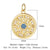 Shiny Clouds Tassel Copper Plating Inlay Zircon 18k Gold Plated Charms Jewelry Accessories