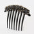 Shiny Crystal Flower Bud Comb Elegant Women's Ball Head Hair Artifact Internet Celebrity Seven Teeth Hair Comb Back Head Hair Hairpin