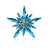 Shiny Star Flower Alloy Inlay Acrylic Women's Brooches