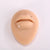 Silicone Simulation Fake Ear Facial Features Teaching Practice Props Nose Mouth Navel Stud Ring Accessories Display Stand Model