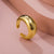 Simple Arc Thick Copper Opening Ring Wholesale