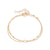 Simple Double-layer Stainless Steel Stacked Pearl Chain Bracelet Jewelry Wholesale