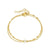 Simple Double-layer Stainless Steel Stacked Pearl Chain Bracelet Jewelry Wholesale