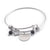 Simple Fashion Carved Letters Mom Love You Stainless Steel Bracelet Wholesale