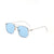 Simple Fashion Metal Double Beam Solid Color Sunglasses Wholesale