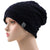 Simple Fashion Solid Color Knitted Thick Woolen Hats Wholesale