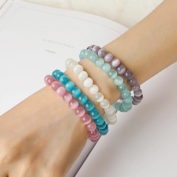 Simple Frosted Opal Bracelet Wholesale