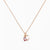 Simple Gold Plated Star Moon Copper Necklace Wholesale