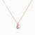 Simple Gold Plated Star Moon Copper Necklace Wholesale